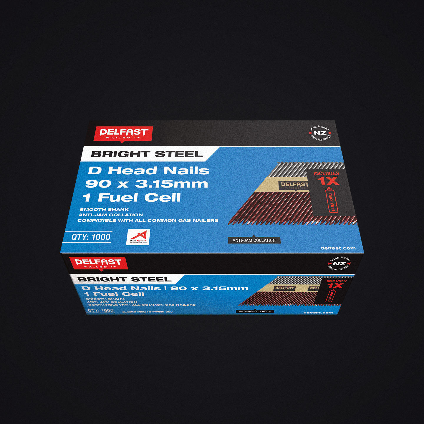 D-Head Nails + Fuel 1000 Packs