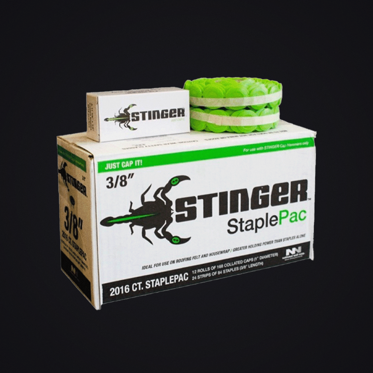 Stinger Cap Staples